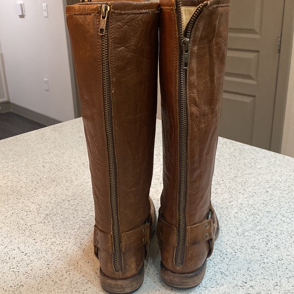 Frye Classic Flat Zip Back Riding Boot - Picture 6 of 6